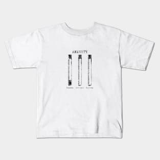 Vial Test Tube Anxiety Kids T-Shirt